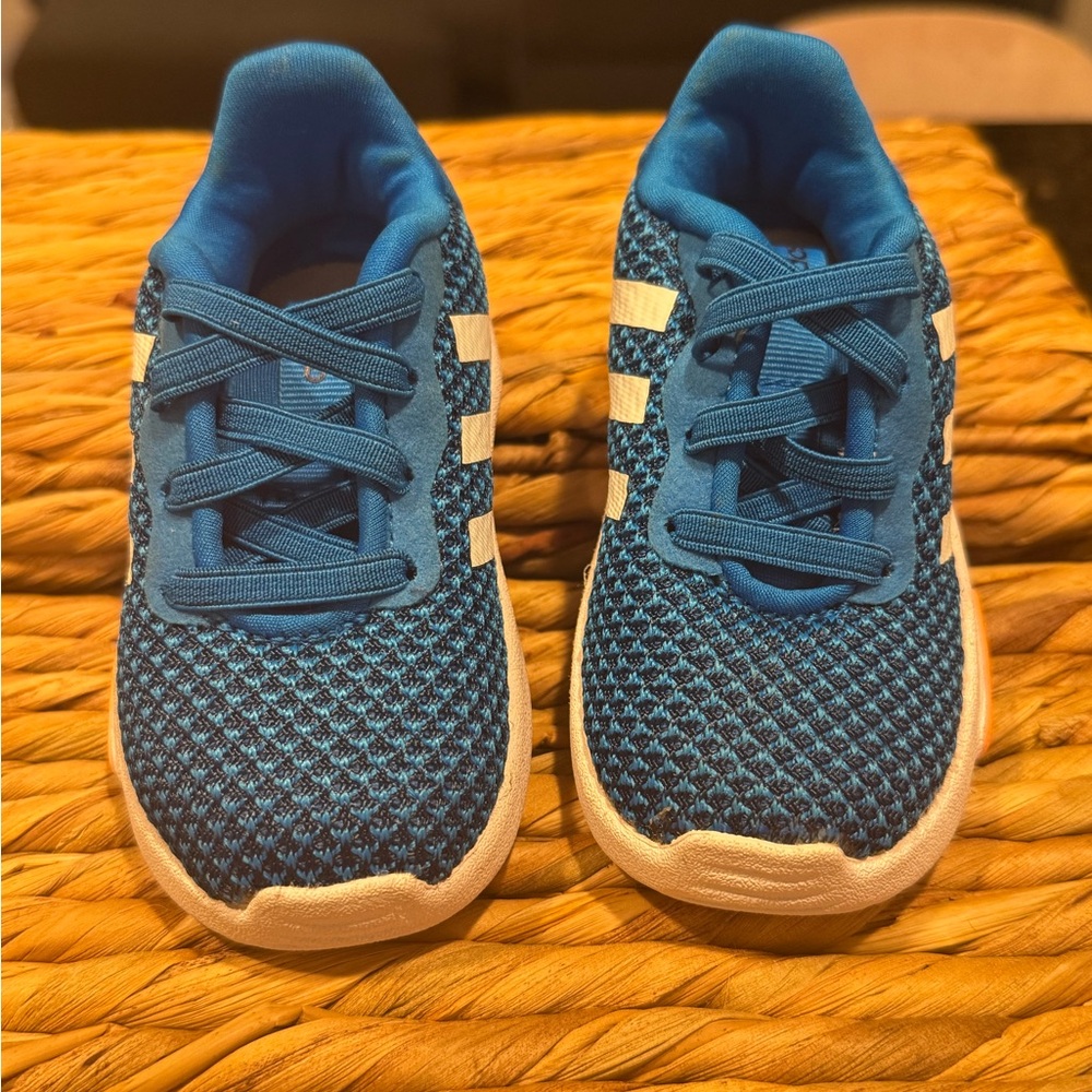 adidas Kids Blue and White Sneakers